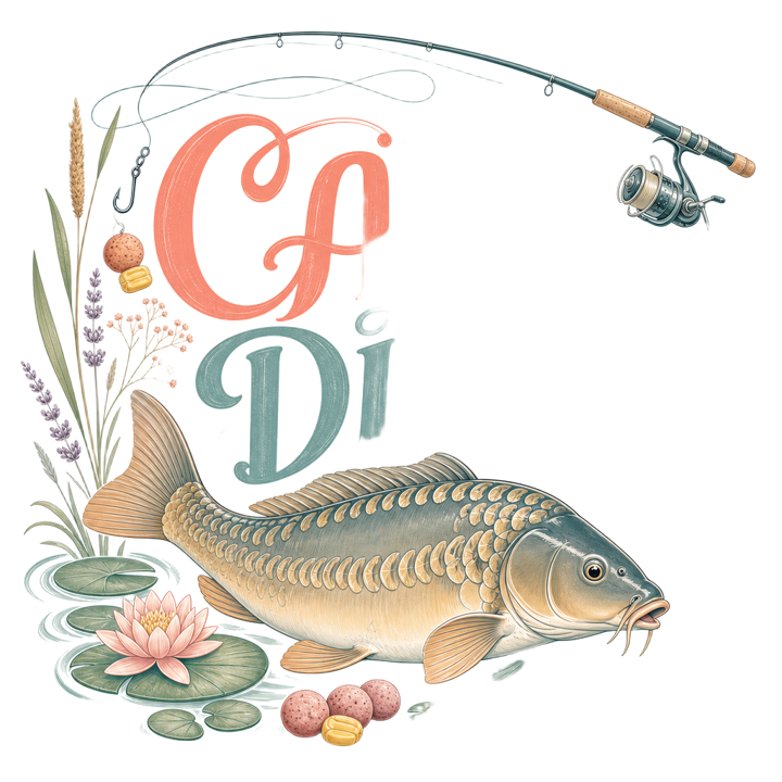 CARP DIEM — fishing t-shirt design by Bazzai Studio