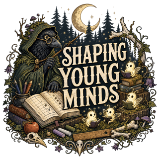 SHAPING YOUNG MINDS — art by Bazzai Studio
