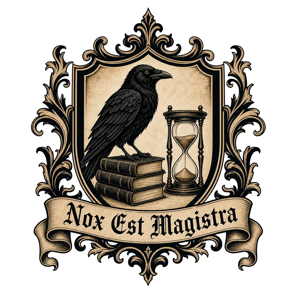 Latin Motto Crest — art by Bazzai Studio