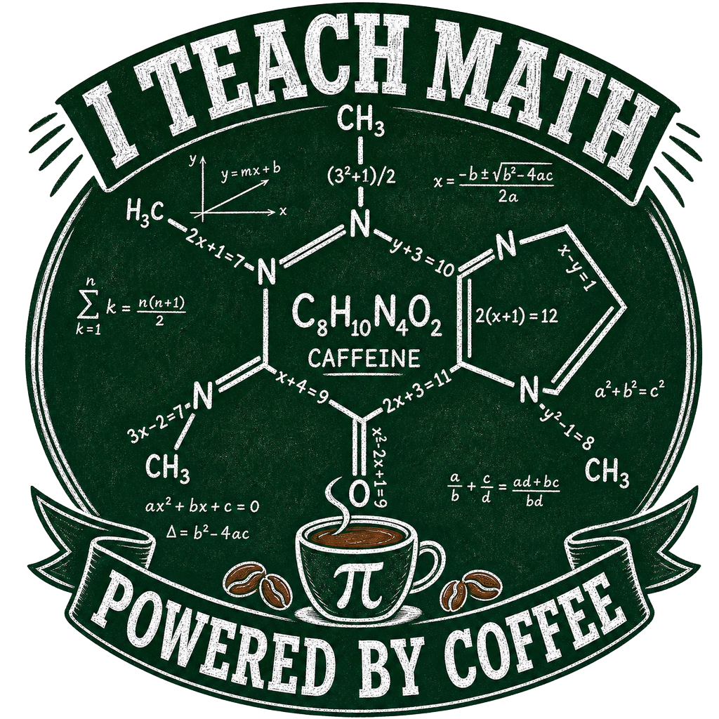 Math Teacher Humor — art by Bazzai Studio