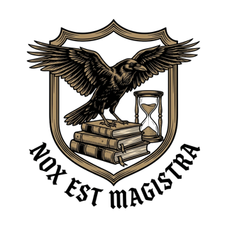 Latin Motto Crest — art by Bazzai Studio