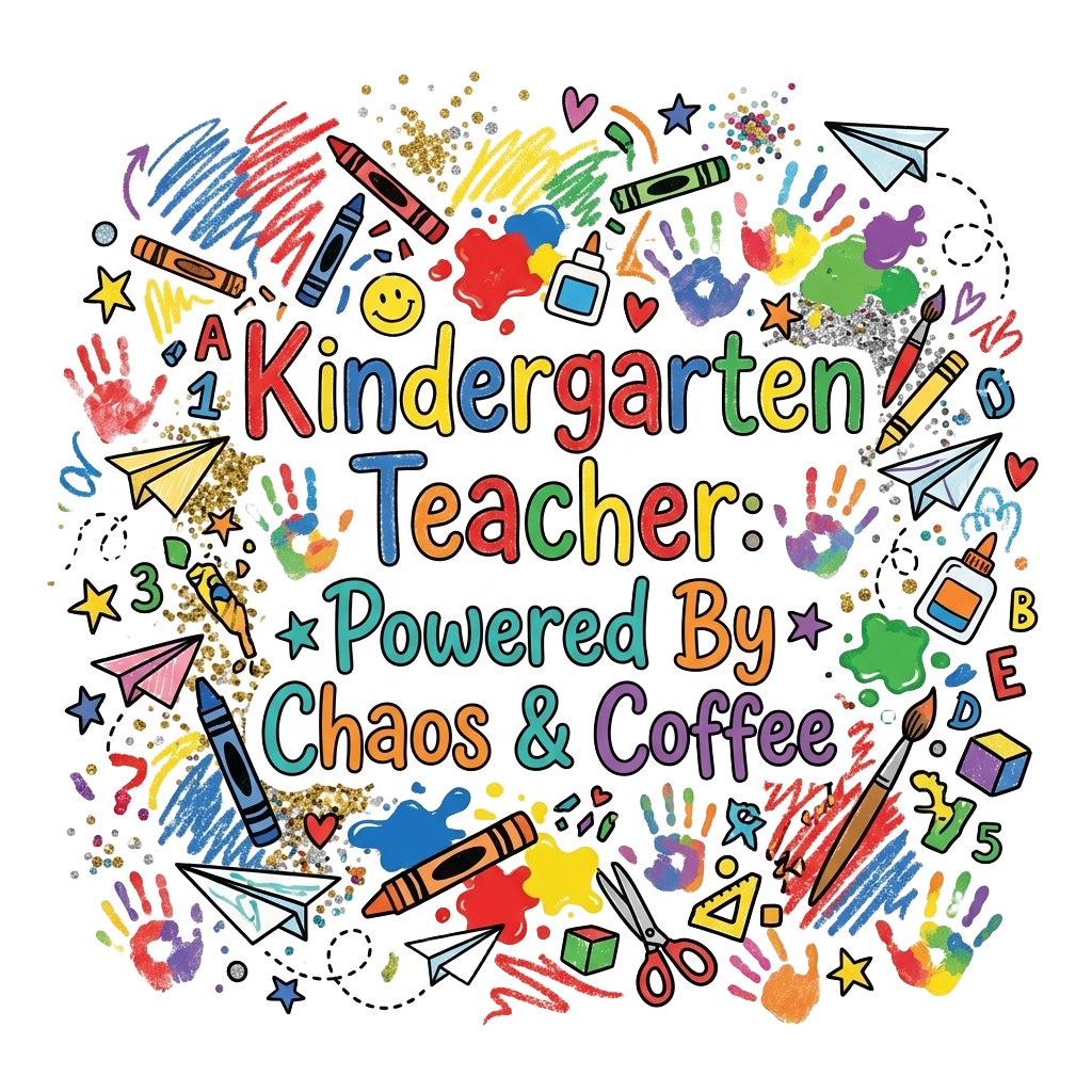Kindergarten Teacher Chaos — art by Bazzai Studio