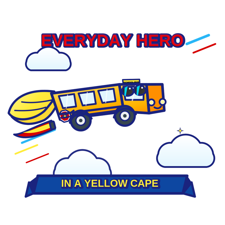School Bus Driver — teacher t-shirt design by Bazzai Studio