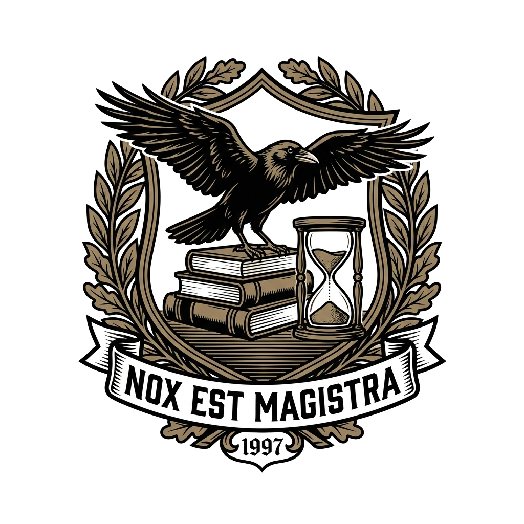 Latin Motto Crest — art by Bazzai Studio