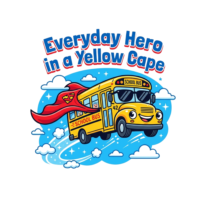 School Bus Driver — teacher t-shirt design by Bazzai Studio