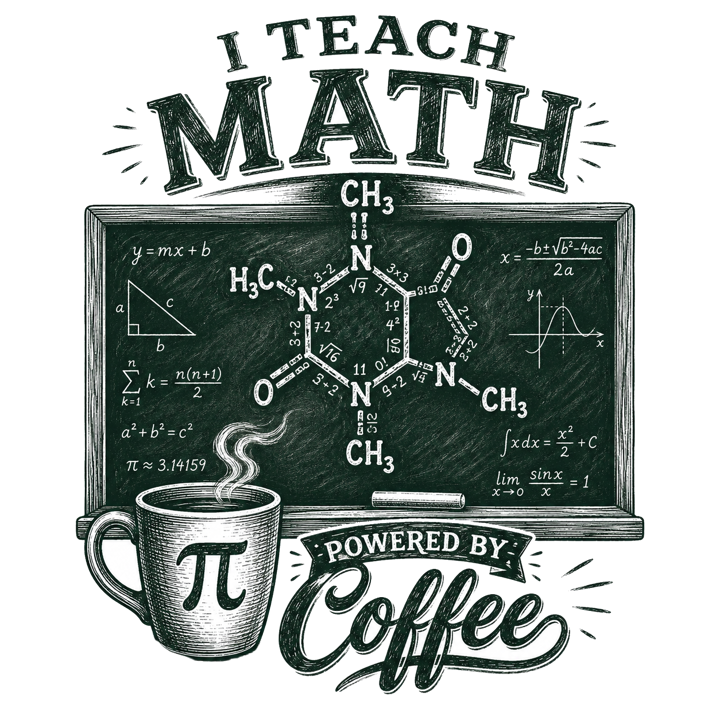 Math Teacher Humor — teacher t-shirt design by Bazzai Studio