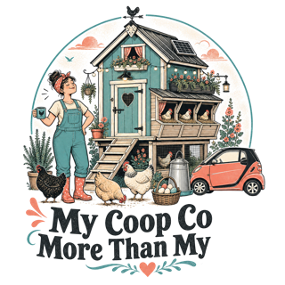 My Coop Cost More Than My Car — art by Bazzai Studio