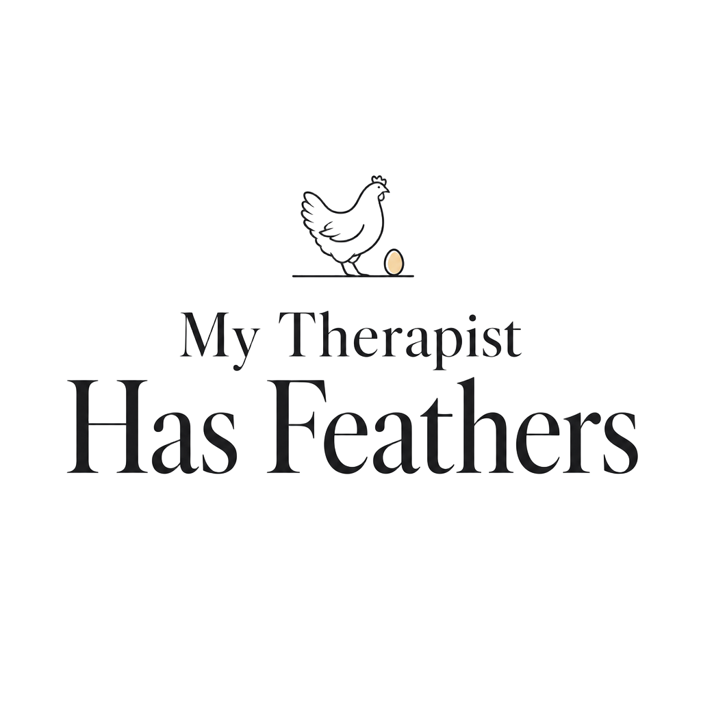 My Therapist Has Feathers — art by Bazzai Studio