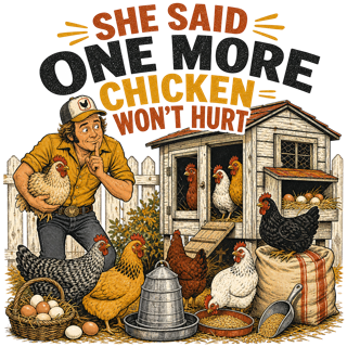 She Said One More Chicken Won't Hurt — art by Bazzai Studio