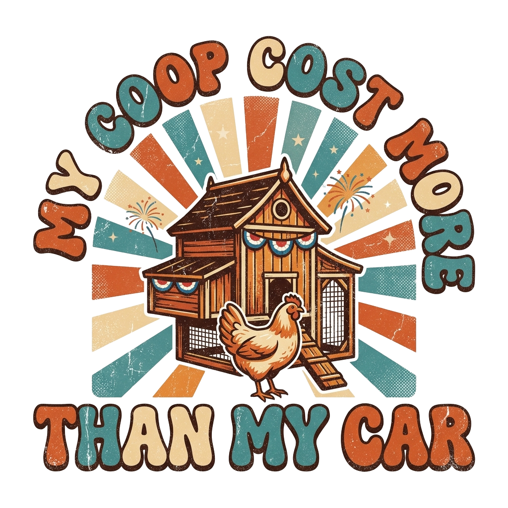 My Coop Cost More Than My Car — art by Bazzai Studio