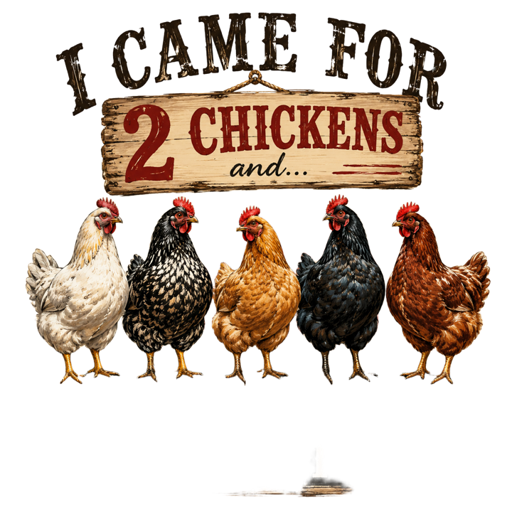 Chicken Math (Backyard Farmer) — backyard chicken owner t-shirt design by Bazzai Studio