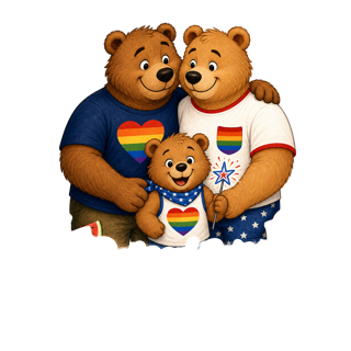 Gay Dad — art by Bazzai Studio