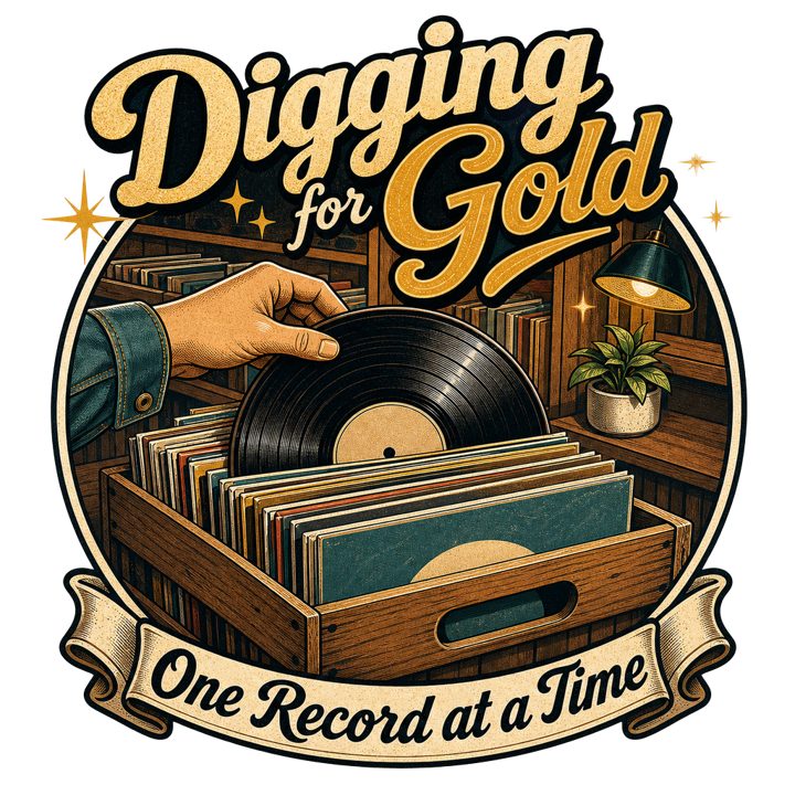 Vinyl Record Digger — book lovers t-shirt design by Bazzai Studio