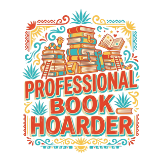 PROFESSIONAL BOOK HOARDER — art by Bazzai Studio