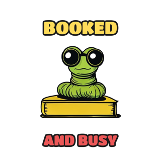 BOOKED AND BUSY — art by Bazzai Studio