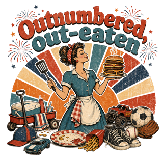 Outnumbered, out-eaten — art by Bazzai Studio