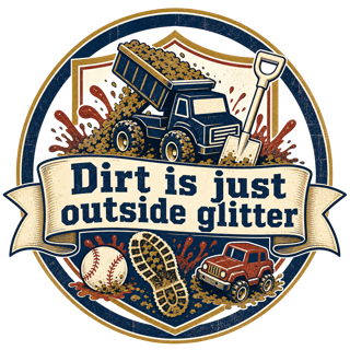 Dirt is just outside glitter — art by Bazzai Studio