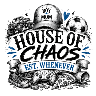 HOUSE OF CHAOS, EST. WHENEVER — art by Bazzai Studio