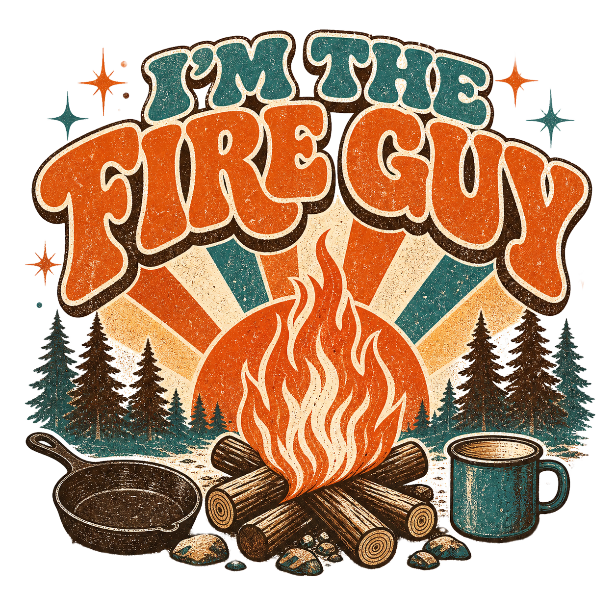 I'M THE FIRE GUY — art by Bazzai Studio