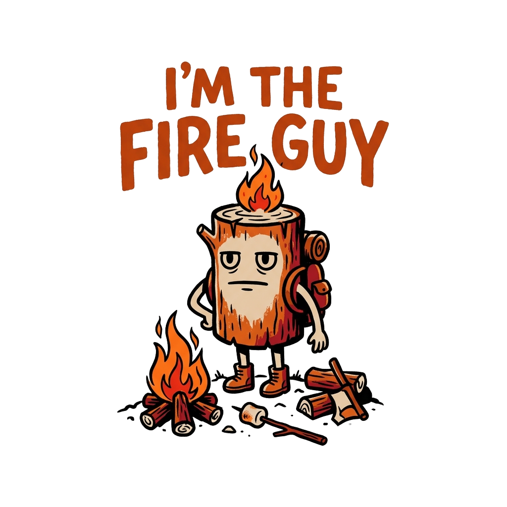 I'M THE FIRE GUY — art by Bazzai Studio