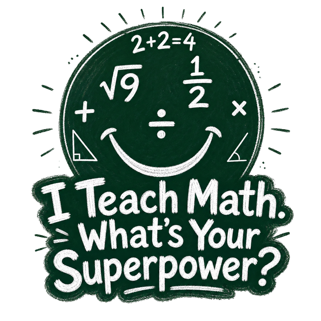 Math Pun Teacher — art by Bazzai Studio