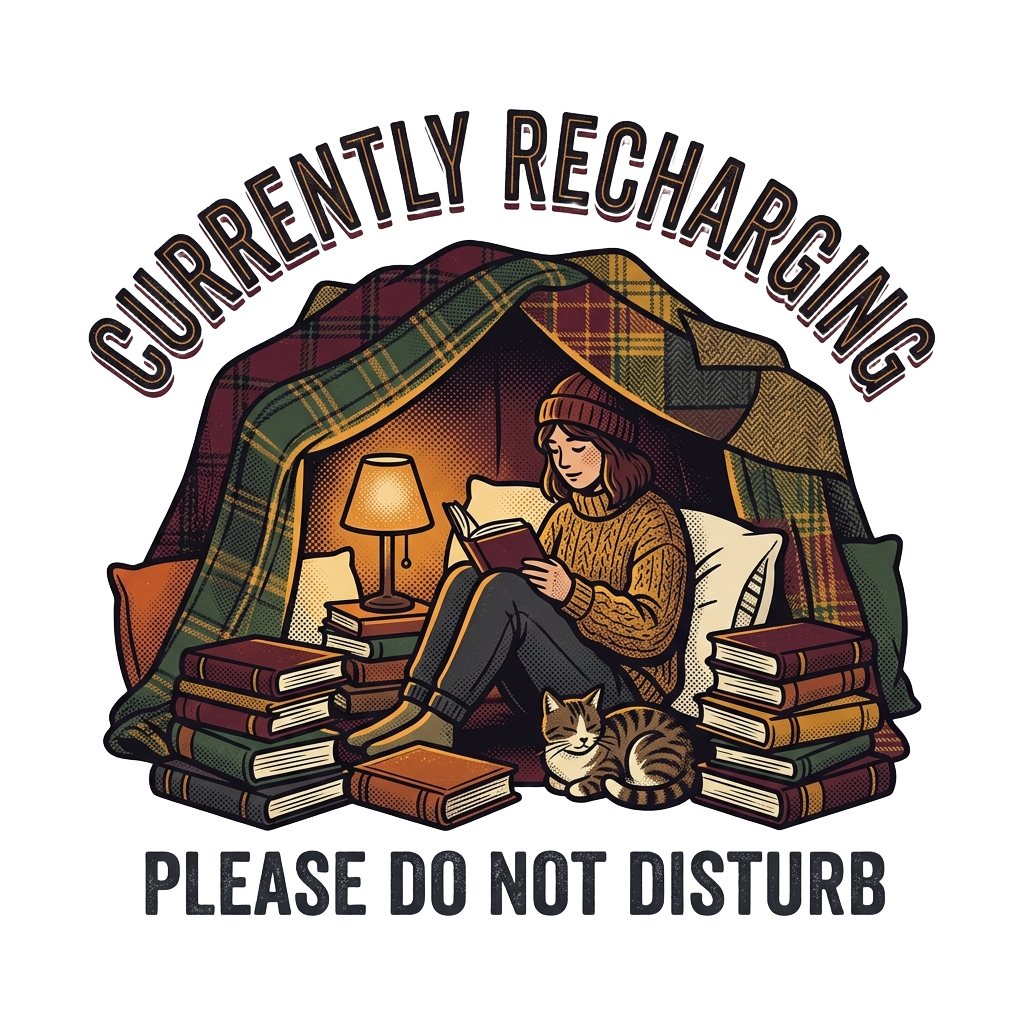 Introvert Recharge Mode — art by Bazzai Studio