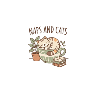 NAPS AND CATS — art by Bazzai Studio