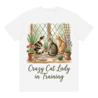 Cat Lady Cottagecore — art by Bazzai Studio