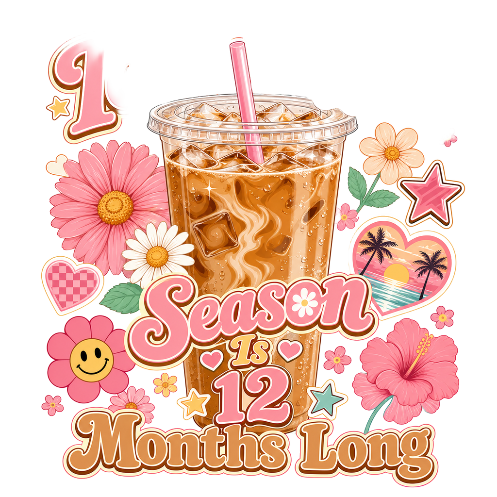 Iced Coffee Aesthetic — art by Bazzai Studio