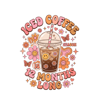 Iced Coffee Aesthetic — art by Bazzai Studio