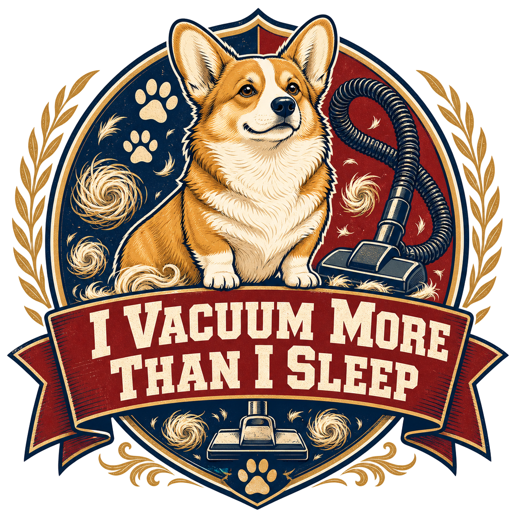 I Vacuum More Than I Sleep — art by Bazzai Studio