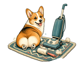 I Vacuum More Than I Sleep — art by Bazzai Studio