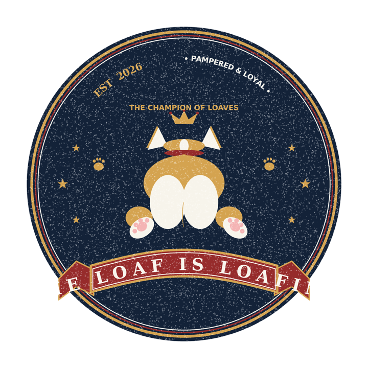 The Loaf Is Loafing — corgi owner club t-shirt design by Bazzai Studio