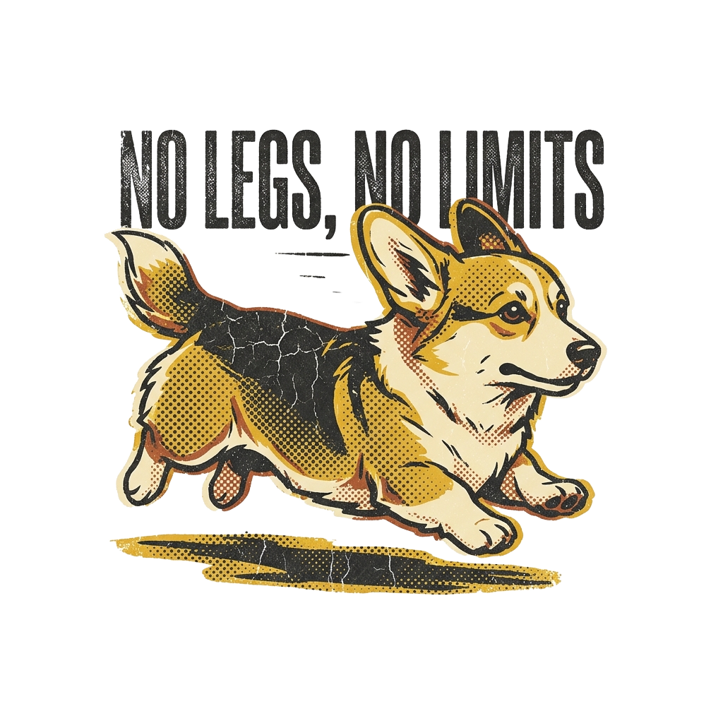 NO LEGS, NO LIMITS — art by Bazzai Studio