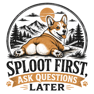 Sploot First, Ask Questions Later — art by Bazzai Studio