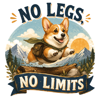NO LEGS, NO LIMITS — art by Bazzai Studio