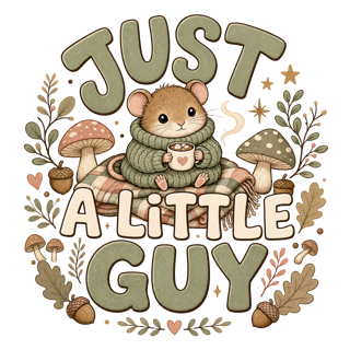JUST A LITTLE GUY — art by Bazzai Studio