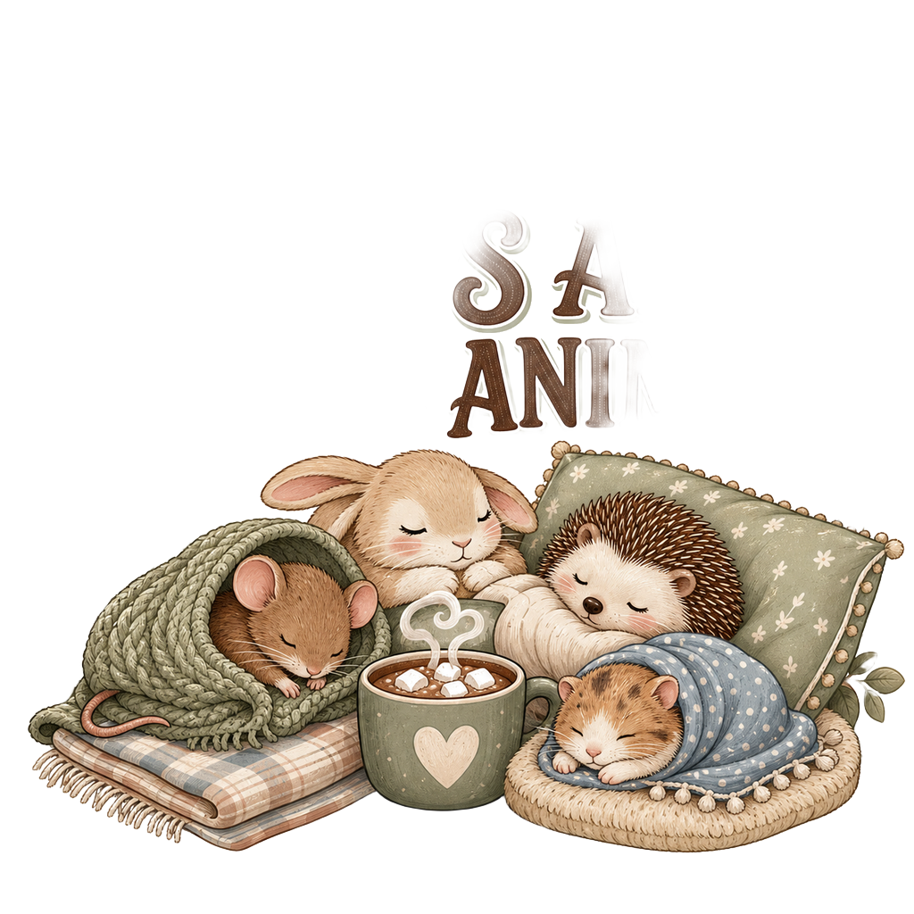 I SUPPORT NAPS AND SMALL ANIMALS — art by Bazzai Studio