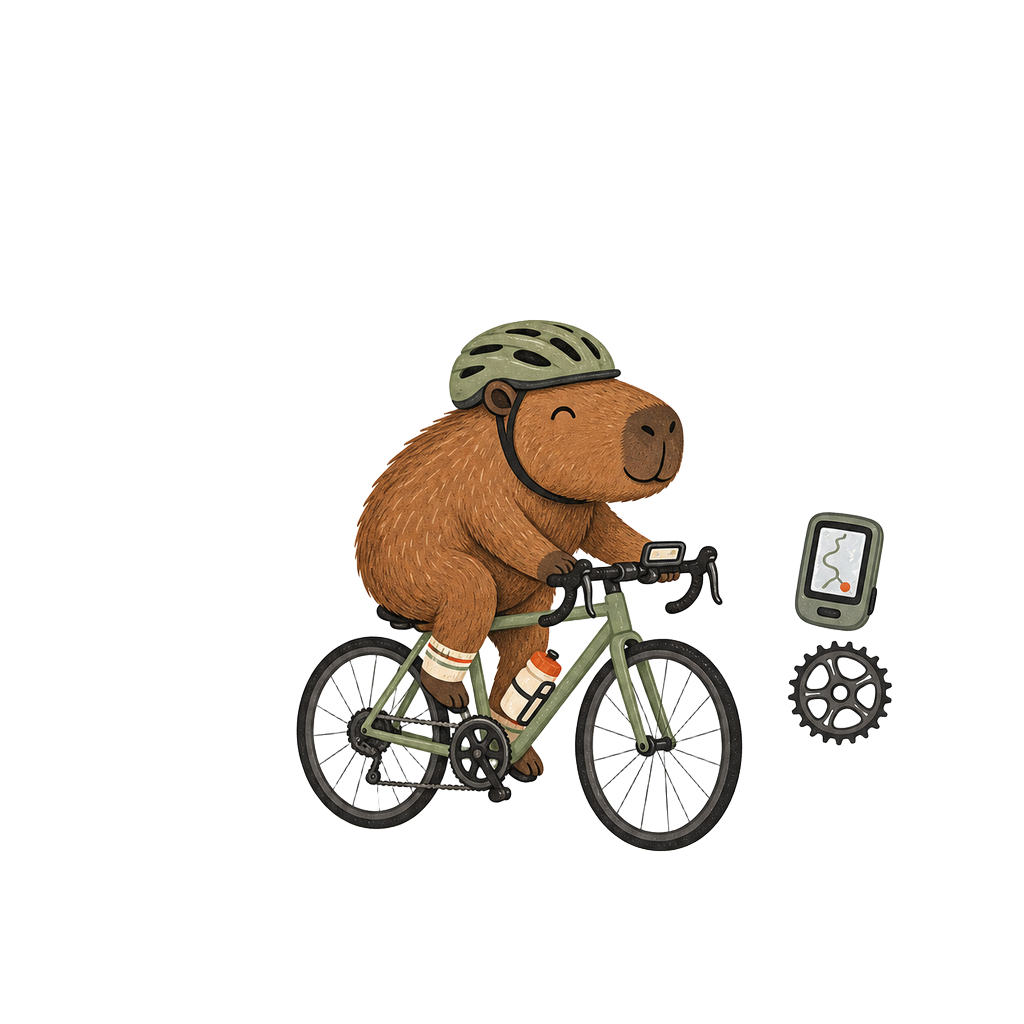 IF IT'S NOT ON STRAVA IT DIDN'T HAPPEN — art by Bazzai Studio