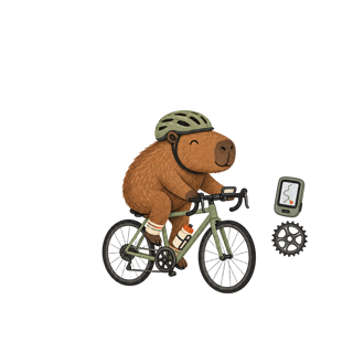 IF IT'S NOT ON STRAVA IT DIDN'T HAPPEN — art by Bazzai Studio