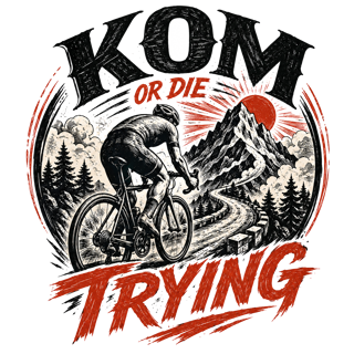 KOM OR DIE TRYING — art by Bazzai Studio