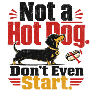 Not a Hot Dog. Don't Even Start. — art by Bazzai Studio