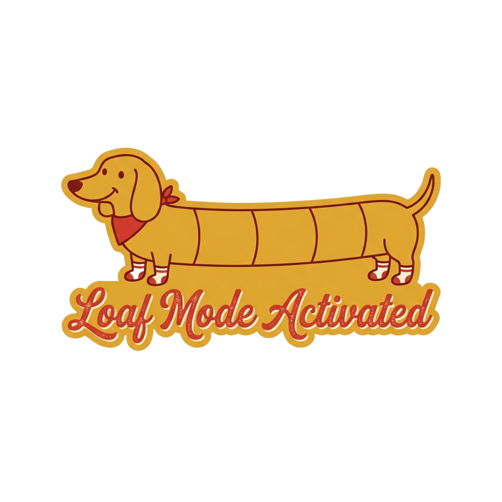 Dachshund Sausage Dog Humor — dachshund t-shirt design by Bazzai Studio
