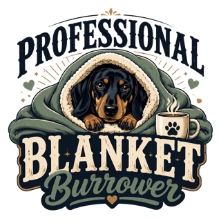 Professional Blanket Burrower — art by Bazzai Studio