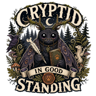 CRYPTID IN GOOD STANDING — art by Bazzai Studio