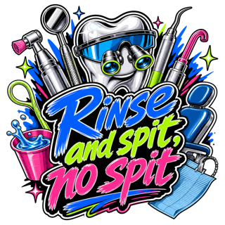 Rinse and spit, no spit — art by Bazzai Studio