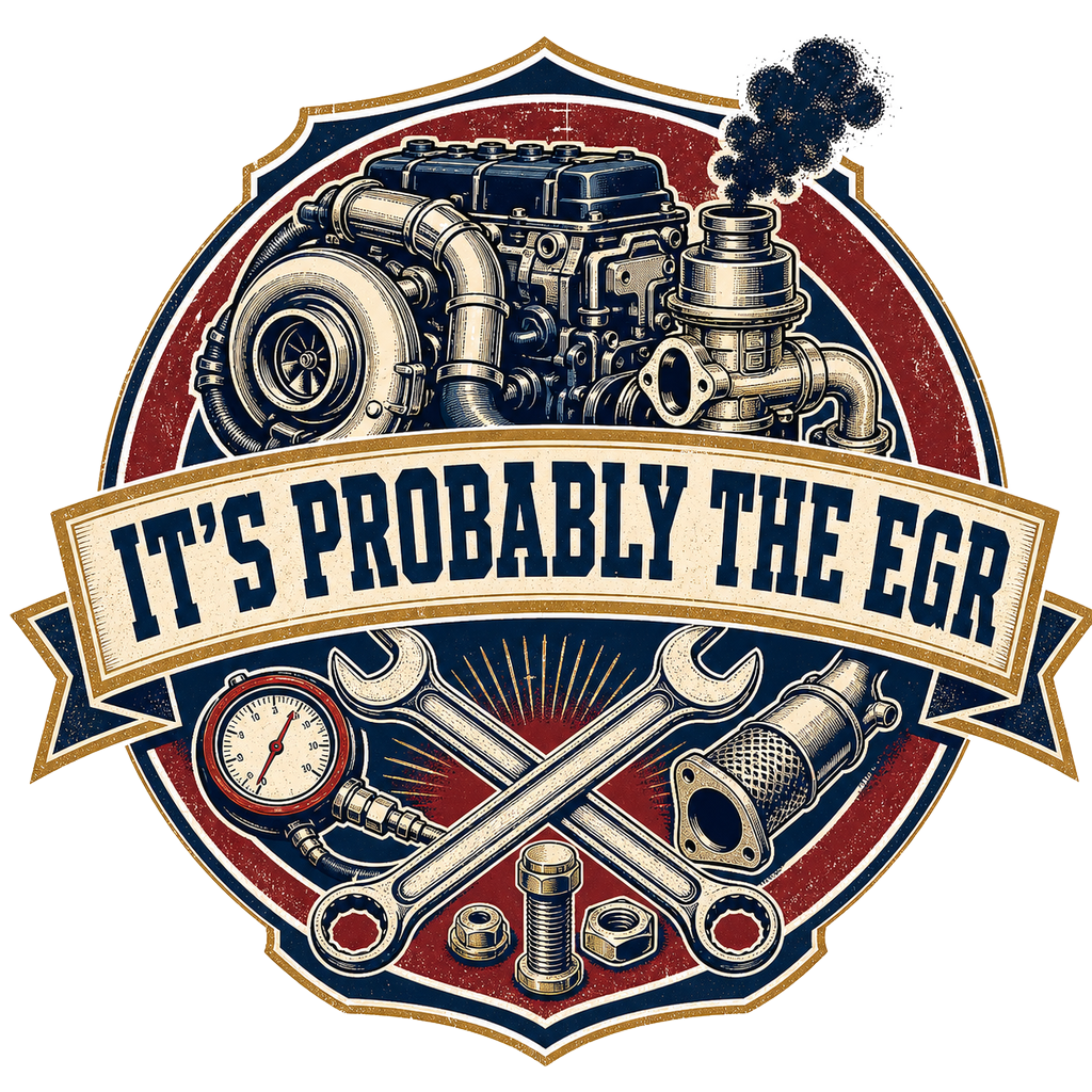 IT'S PROBABLY THE EGR — art by Bazzai Studio