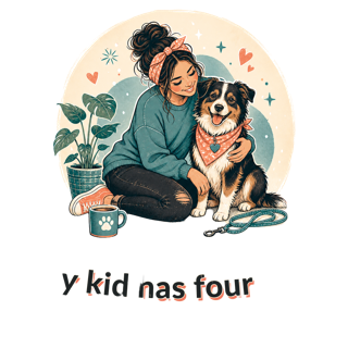 My kid has four legs — art by Bazzai Studio