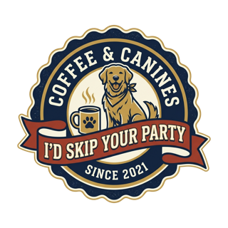 I'd skip your party for my dog — art by Bazzai Studio
