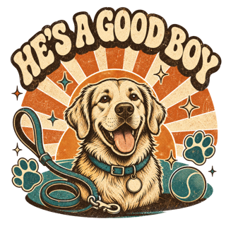 HE'S A GOOD BOY — art by Bazzai Studio